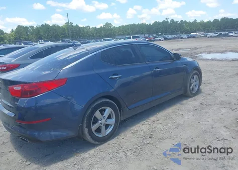 2015 Kia Optima Lx z USA, uszkodzony, nr VIN 5XXGM4A78FG380301